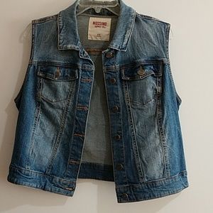Mossimo jean denim vest